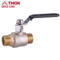 Male*Male thread Two way brass water ball valve for your good business